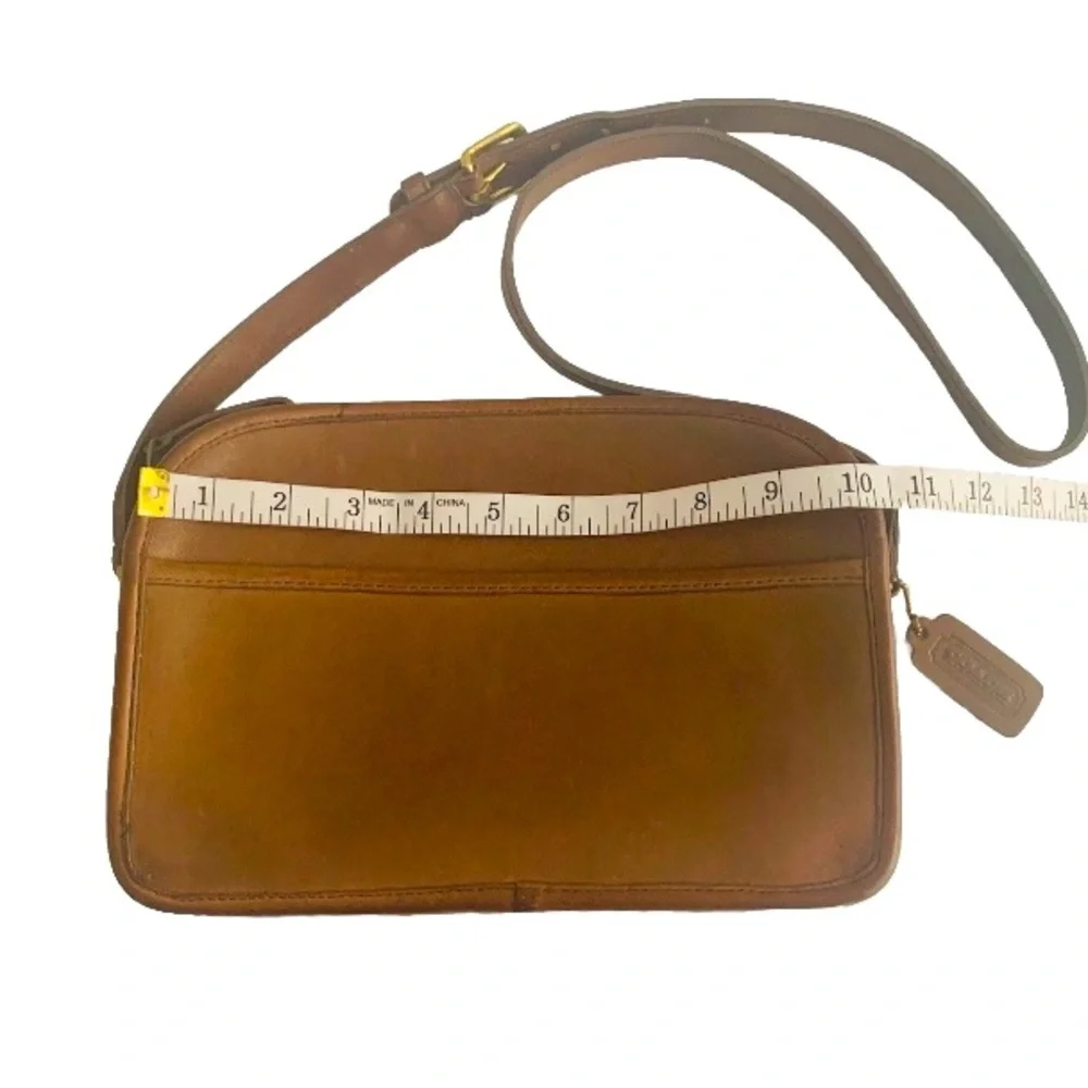 Coach Vintage Leather Brown Shoulder/Crossbody Bag 6726 Purse Y2K 90s Rare